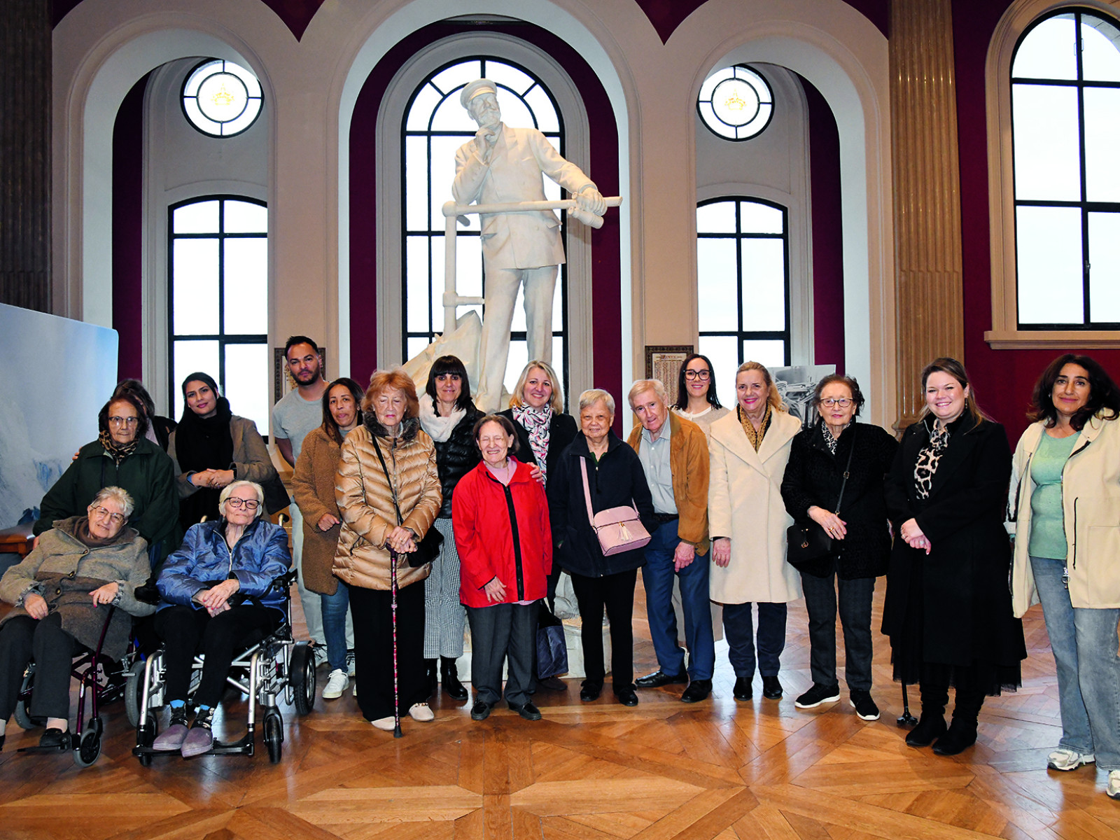 Les Seniors en visite